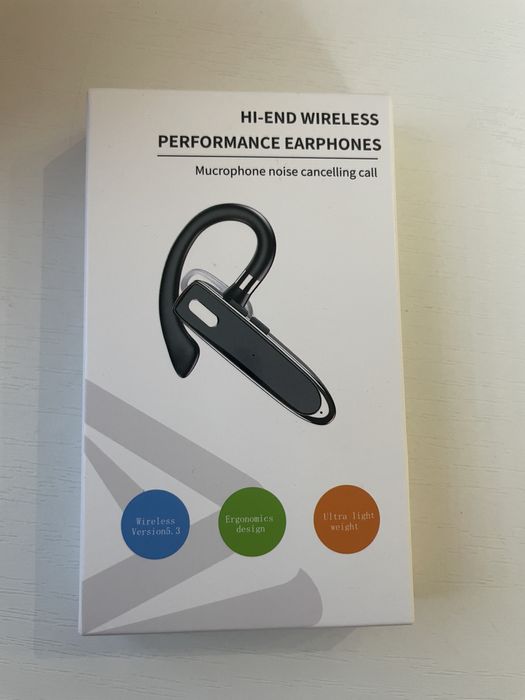 Bezprzewodowa słuchawka Bluetooth z mikrofonem słuchawki ENC.