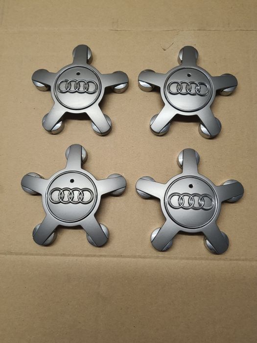 Dekielki Zaślepki Felg Audi pająk kołpaki orginalne