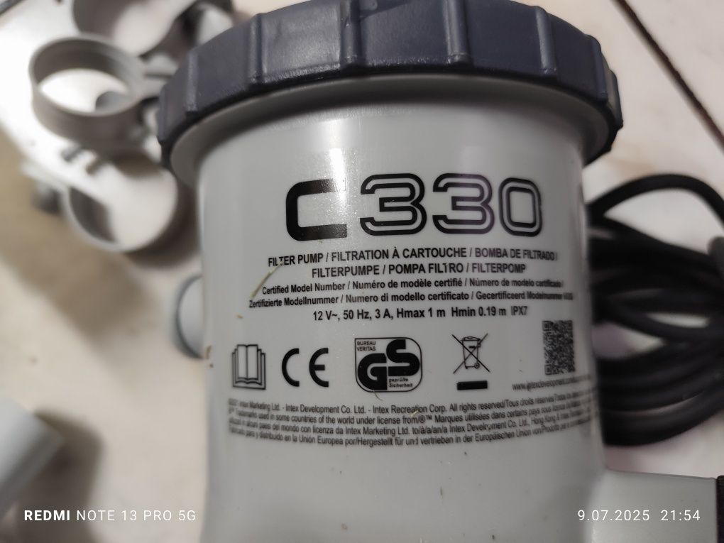 Pompa Basenowa INTEX C330