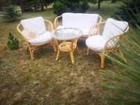 Komplet mebli rattanowych