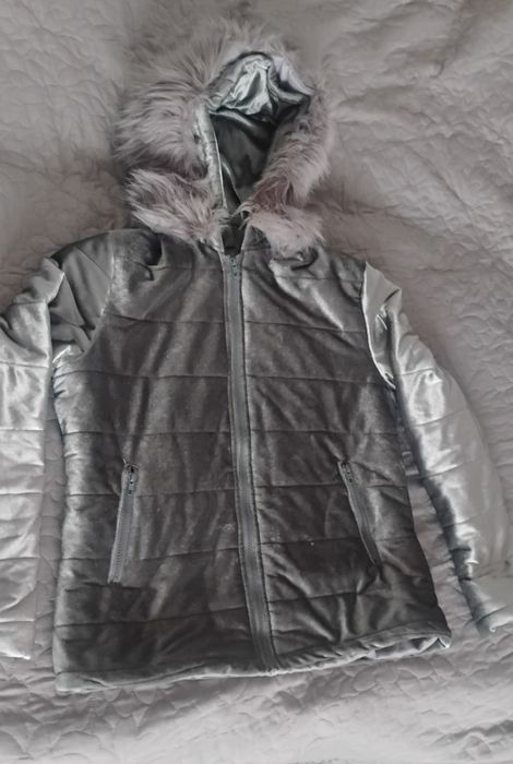 Welurowa kurtka rozm L