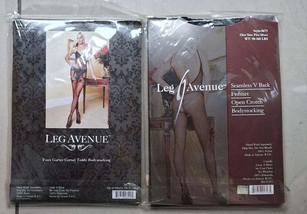 Zestaw Bodystocking trzy opakowania Nowe
