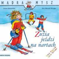 Mądra Mysz. Zuzia jeździ na nartach - Liane Schneider, Eva Wenzel-Bur