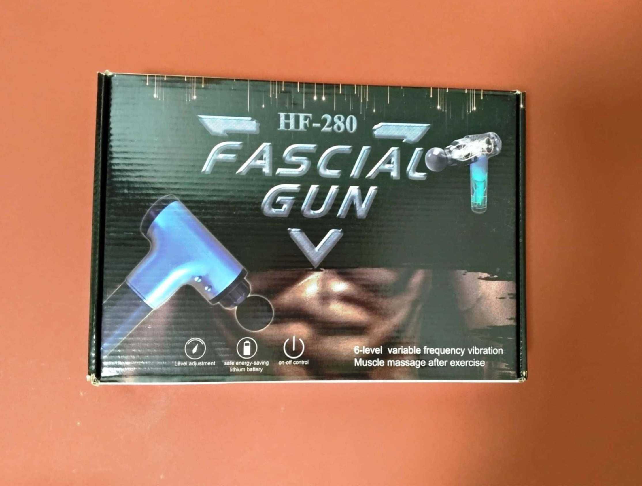 Портативний перкусійний масажер для тіла Fascial Gun HF-280
