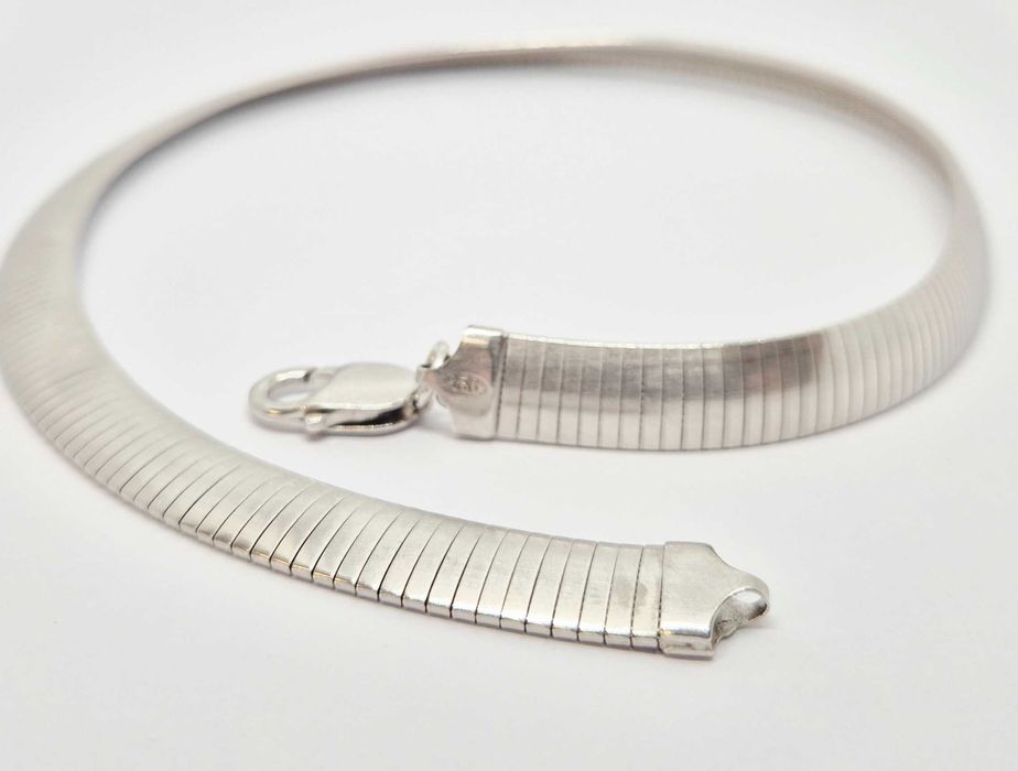 Łańcuszek srebrny, naszyjnik, 45,14g, srebro 925,Komis Jasło Czackiego