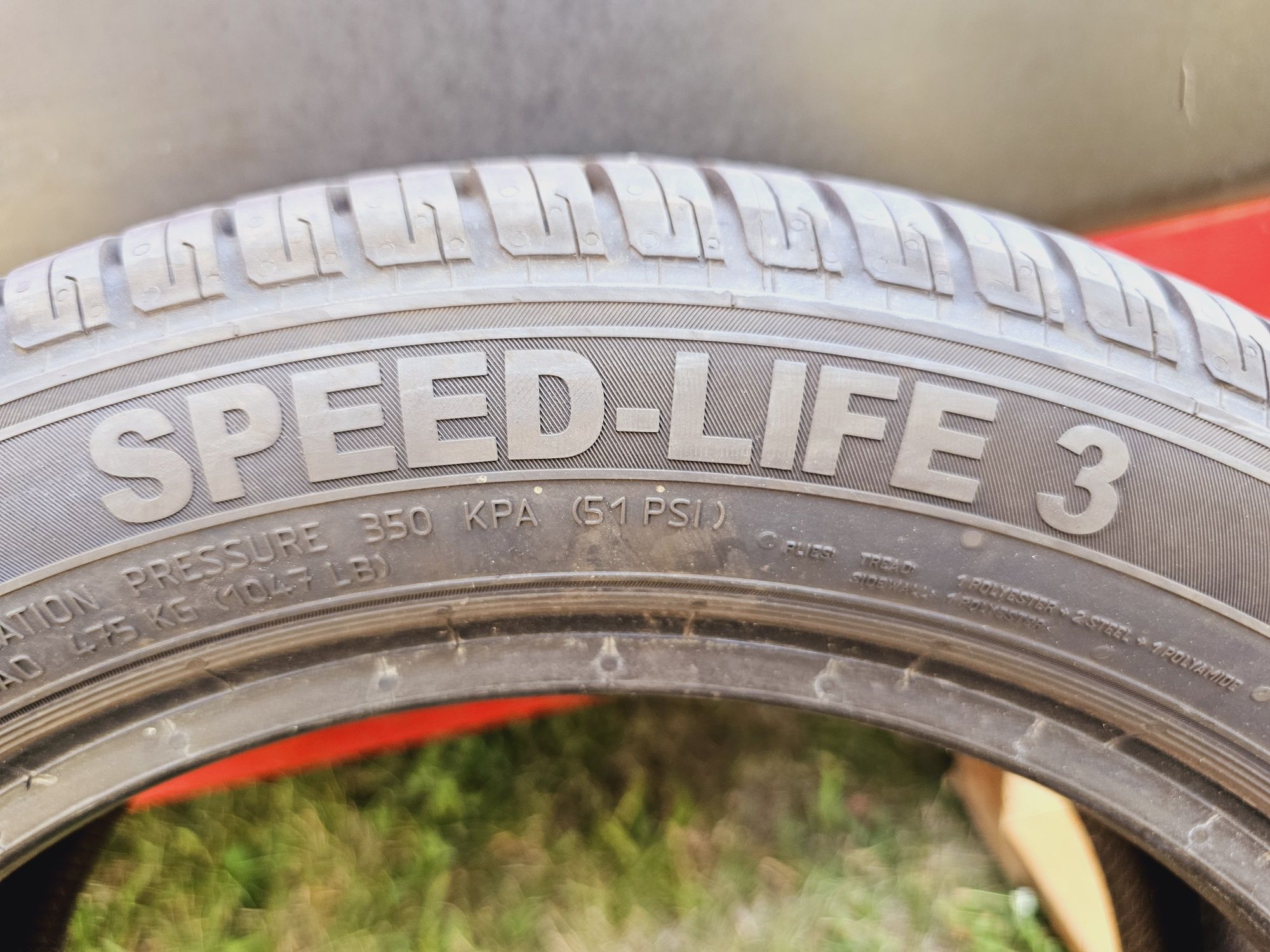 Jak Nowe!!  8mm. 195/50 r15 Semperit Speed-Life 3.  2020rok.