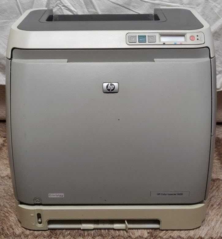 Кольоровий лазерний принтер HP Color LaserJet 1600 + багато бонусів