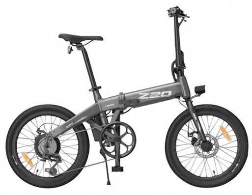 Składany rower elektryczny Himo Z20 koła 20” silnik 250 W Szary wys.PL