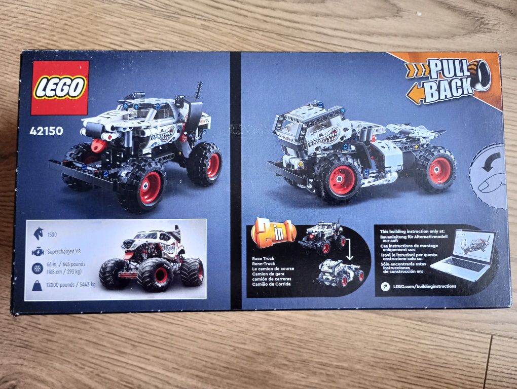 Nowe Lego Technic Monster Jam 42150