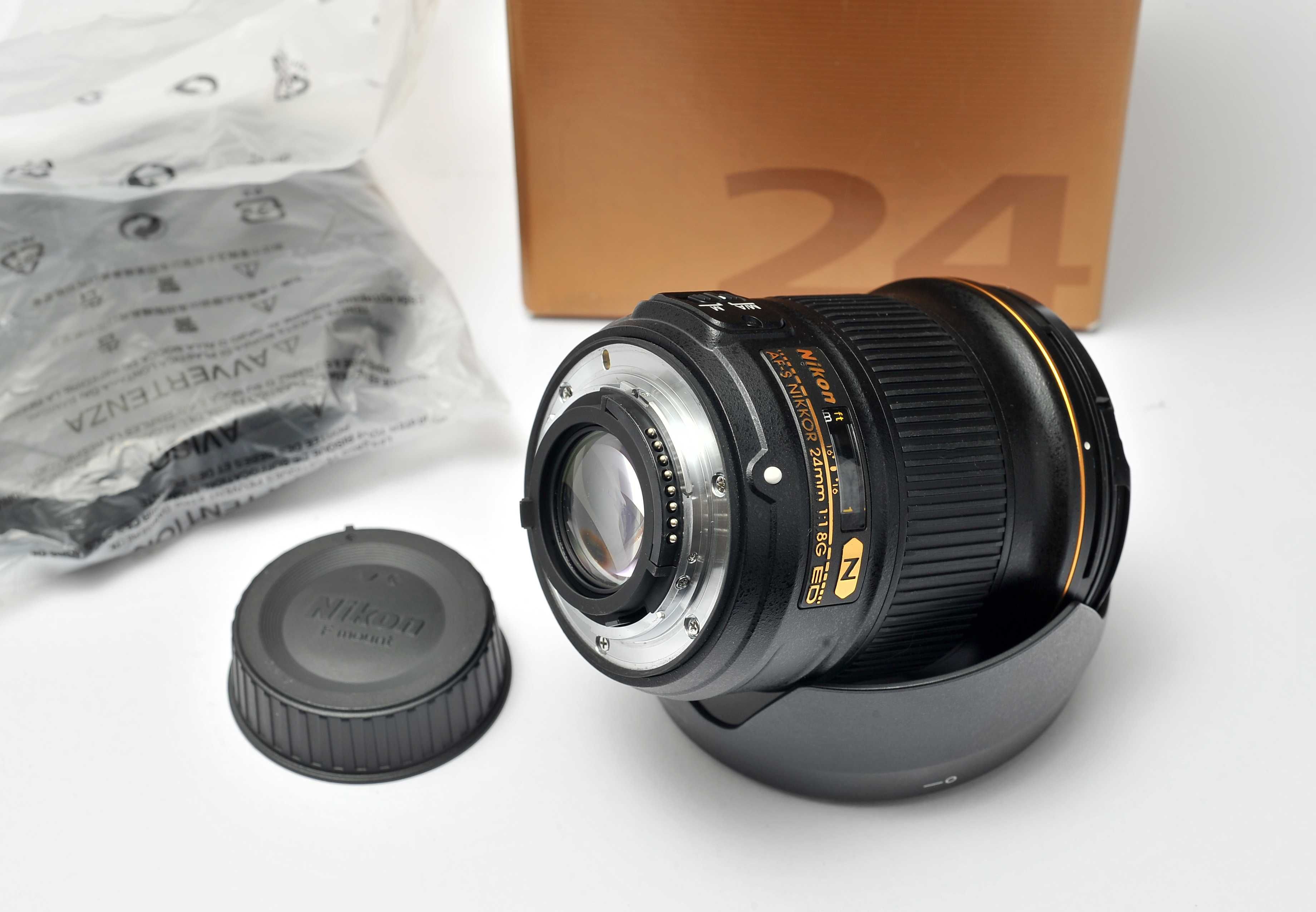 Nikon AF-s 24mm f/1.8G ED Excelente estado