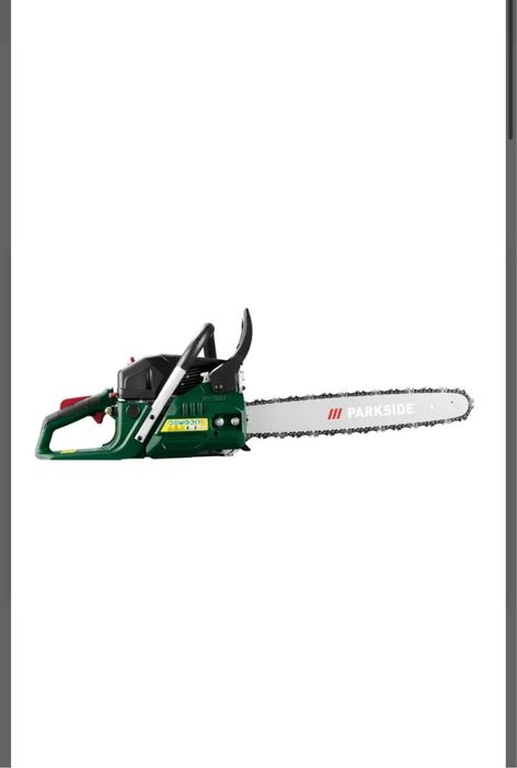 Parkside Motosserra a gasolina c/ sistema antivibração