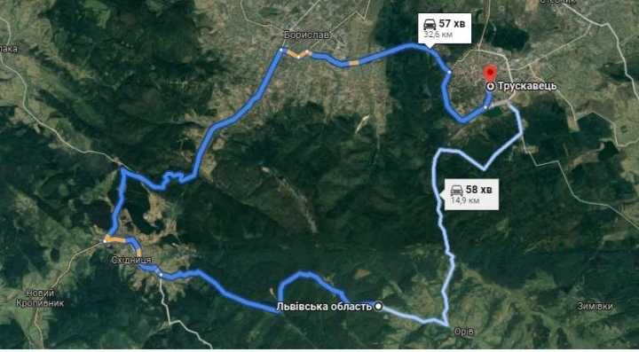 Земельна ділянка 1.8 га.з краєвидом на гори Карпати Трускавецьке Отг