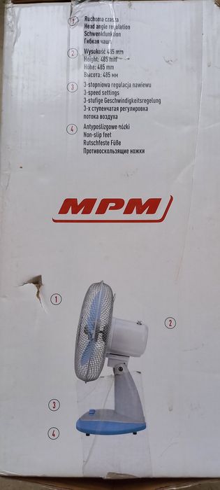 Wentylator biurkowy MPM 33W.