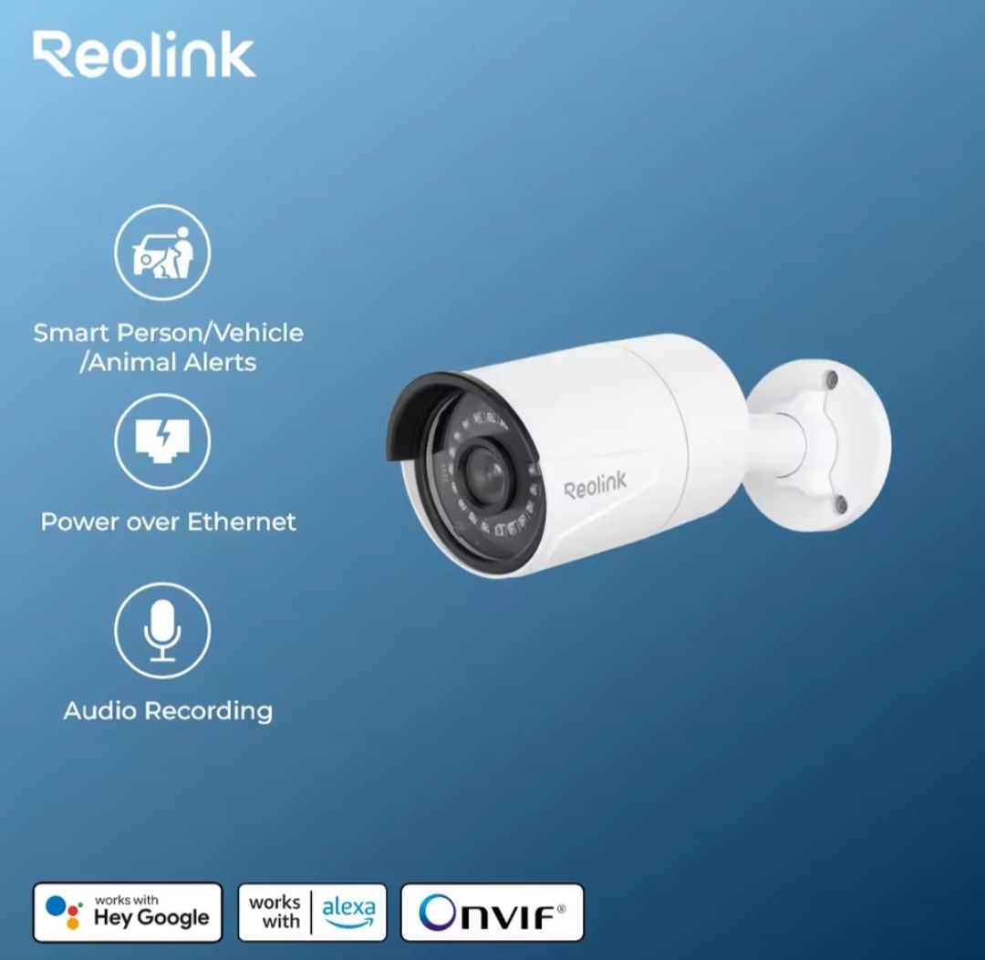 Reolink RLC 510A IP Camera 5 мп POE