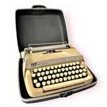 Maquina Escrever Smith-Corona Super Sterling c/Mala
