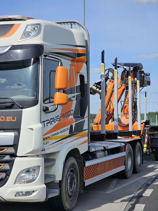 DAF CF 530 FAT  Daf CF 530 6×4/Salon PL/do drewna/Idealny