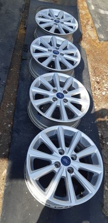 Alufelgi Ford Fiesta mk 7 8 16" 4x108 oryginalne czujniki