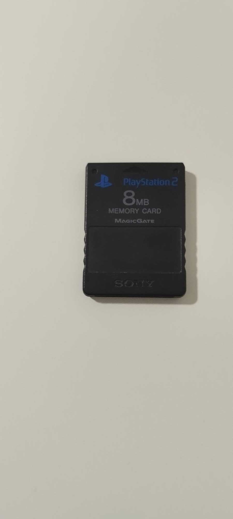 Playstation 2 Memory Card 8MB - PS2 Cartao de Memória Preto
