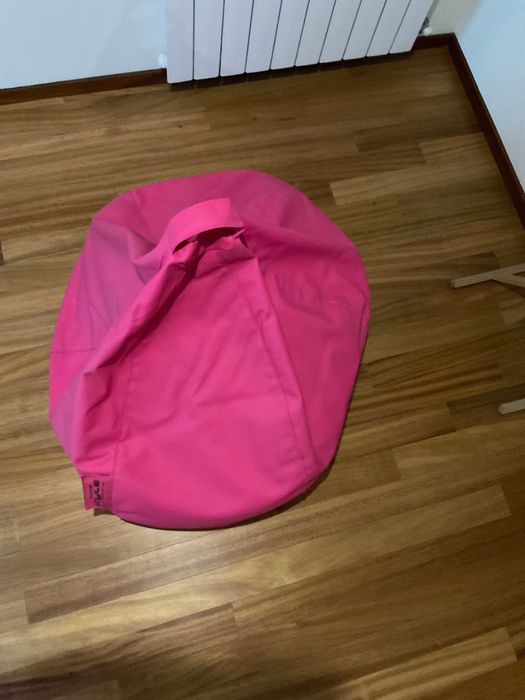 Pouf cor de rosa