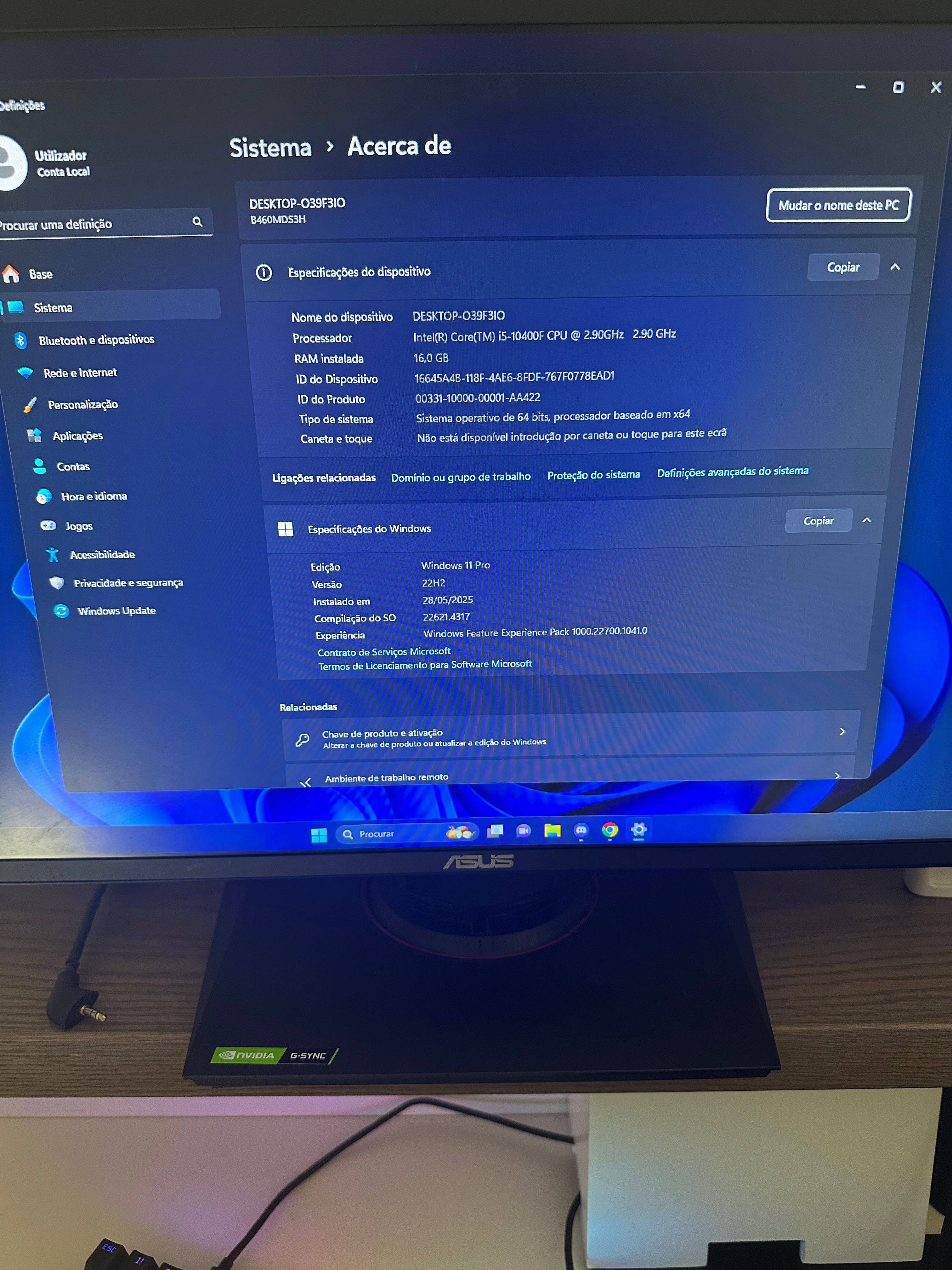 Computador - i5 / gtx 1660 6BG Super com watercooler