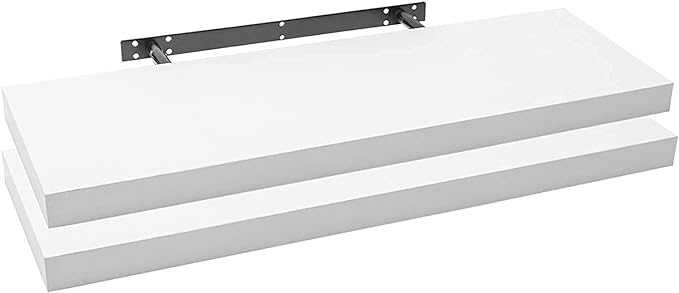 Półka 2x Płyta MDF Woltu 100 x 22,9 cm Nie Widoczne Mocowanie NrG180