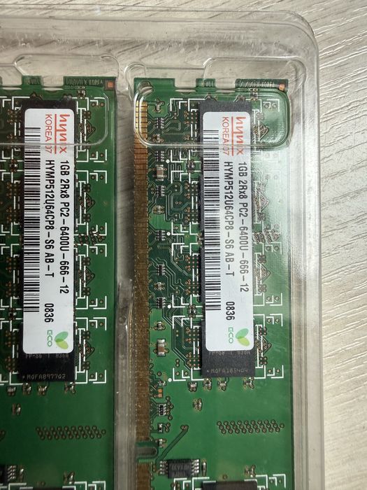 Pamięć PC DDR2 2x 1GB 6400 Sk Hynix