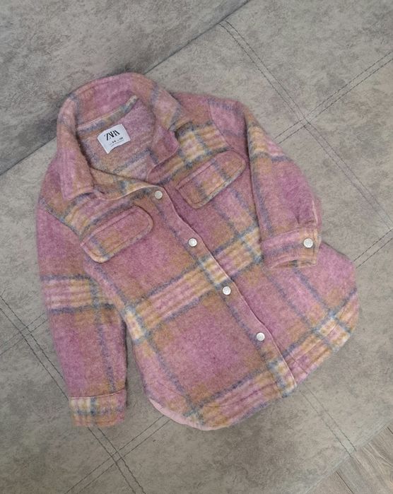 Тепла рубашка zara р.116