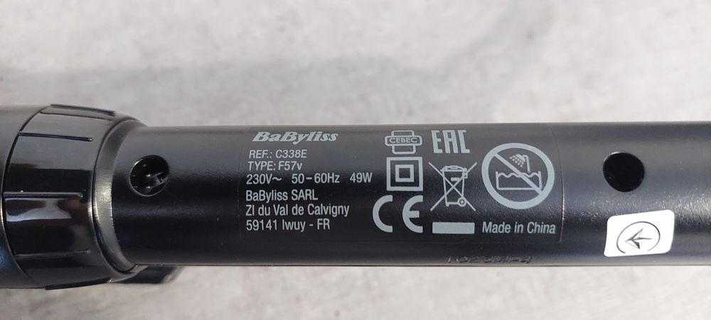 Плойка BaByliss C338E