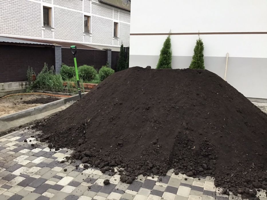 Чернозем плодородний, торф