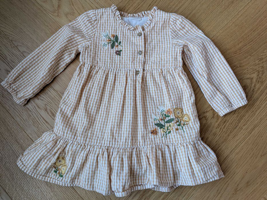 Paka ubrań 80/86 dla dziewczynki  Next, H&M, Zara