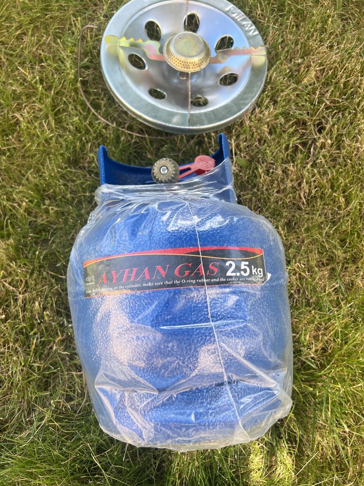 Газовий балон з пальником на 5 літрів
