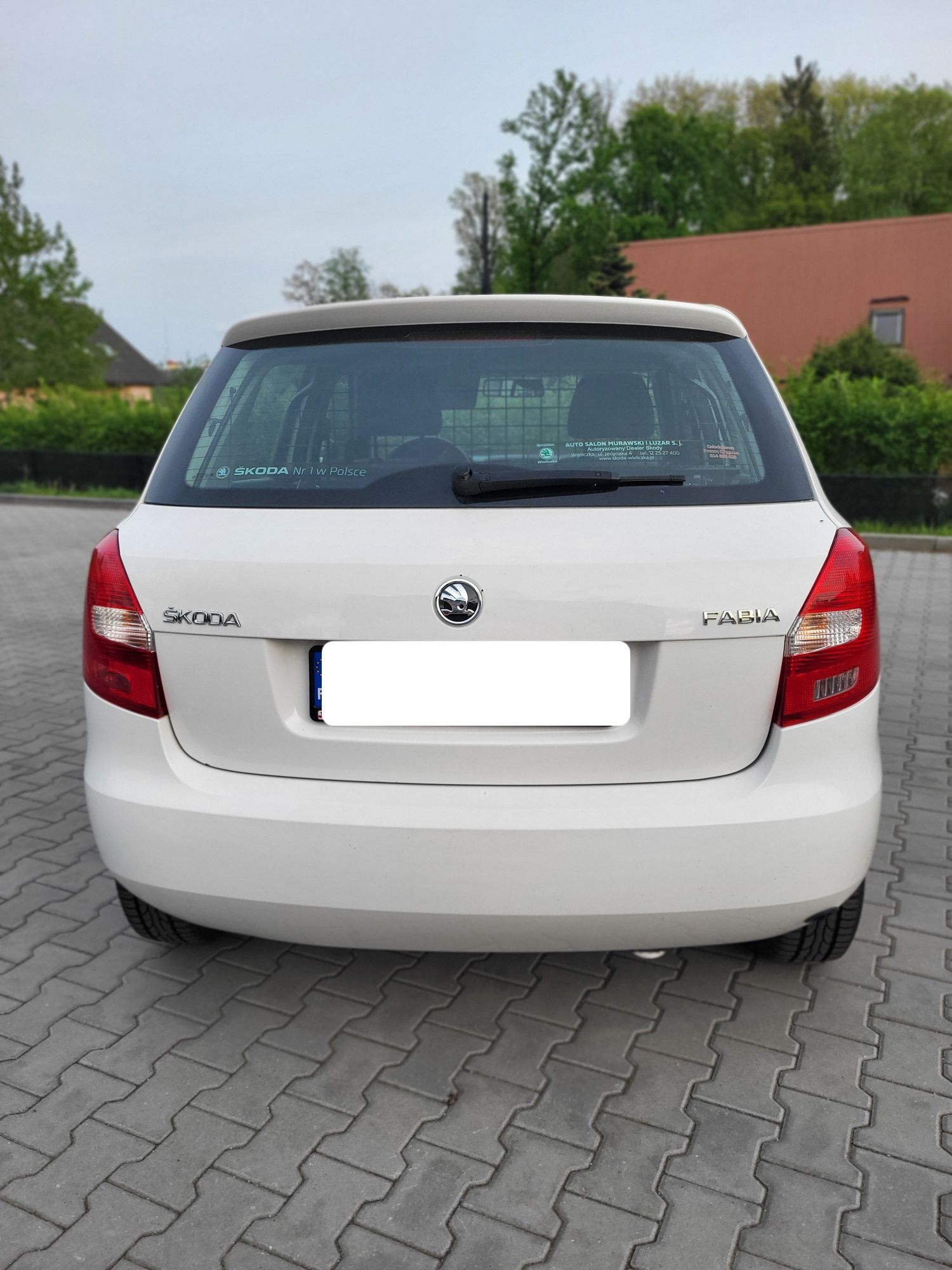 Skoda Fabia Van 2014, niski przebieg