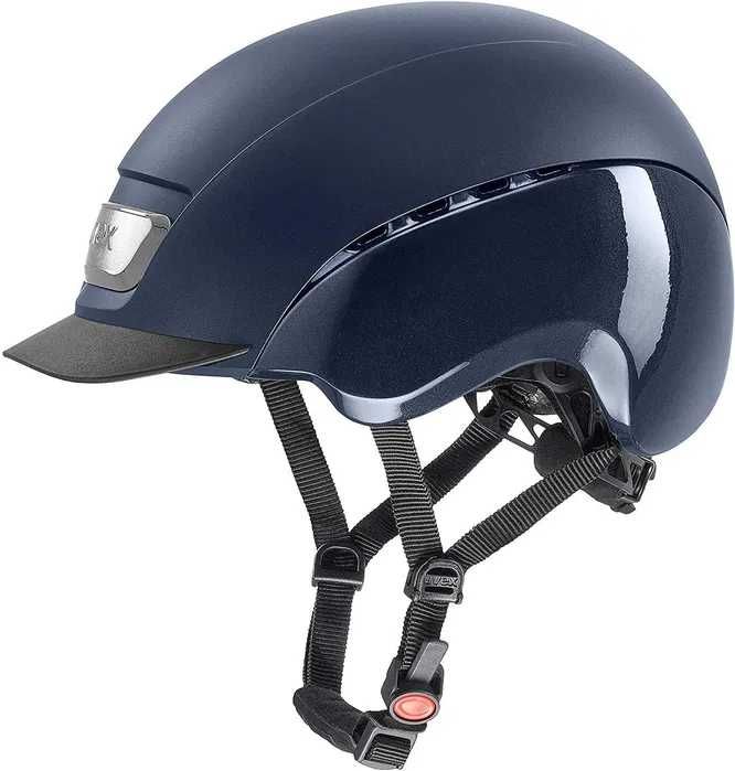 UVEX elexion pro Kask jeździecki unisex granat M-L