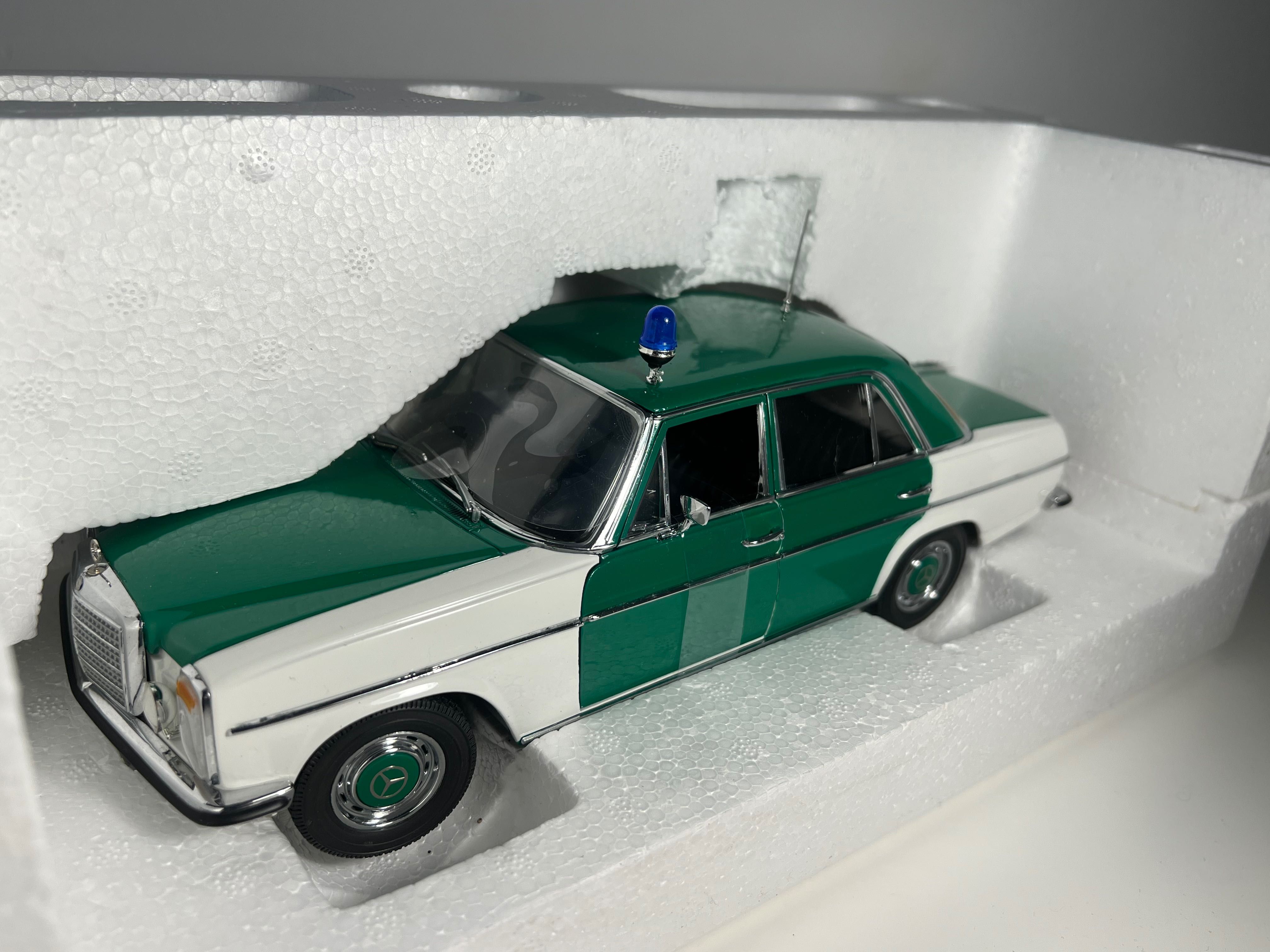 Sprzedam model 1:18 Mercedes 200 w115 POLIZEI policja SunStar [NOWY]