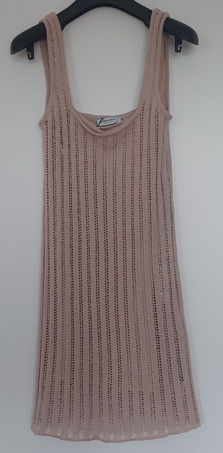 Vestido com forro Stradivarius