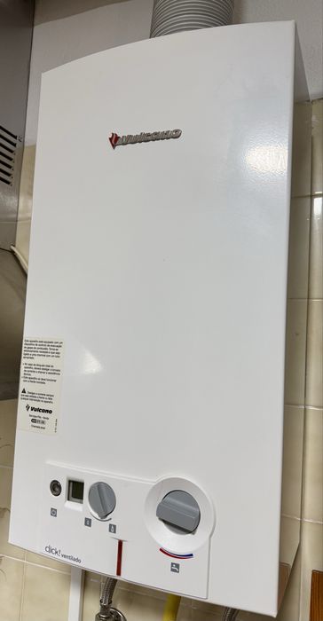 Esquentador a gás compacto Vulcano