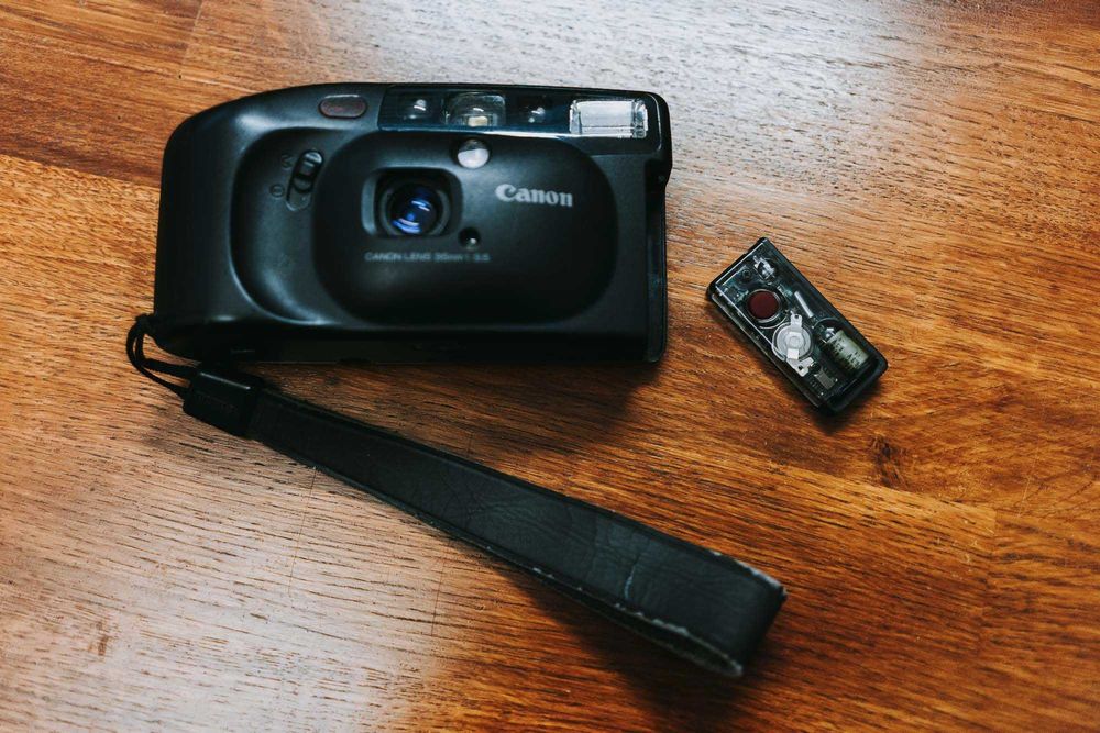 Aparat analogowy Canon Sure Shot Ace - 35mm 3.5 - SPRAWDZONY - street