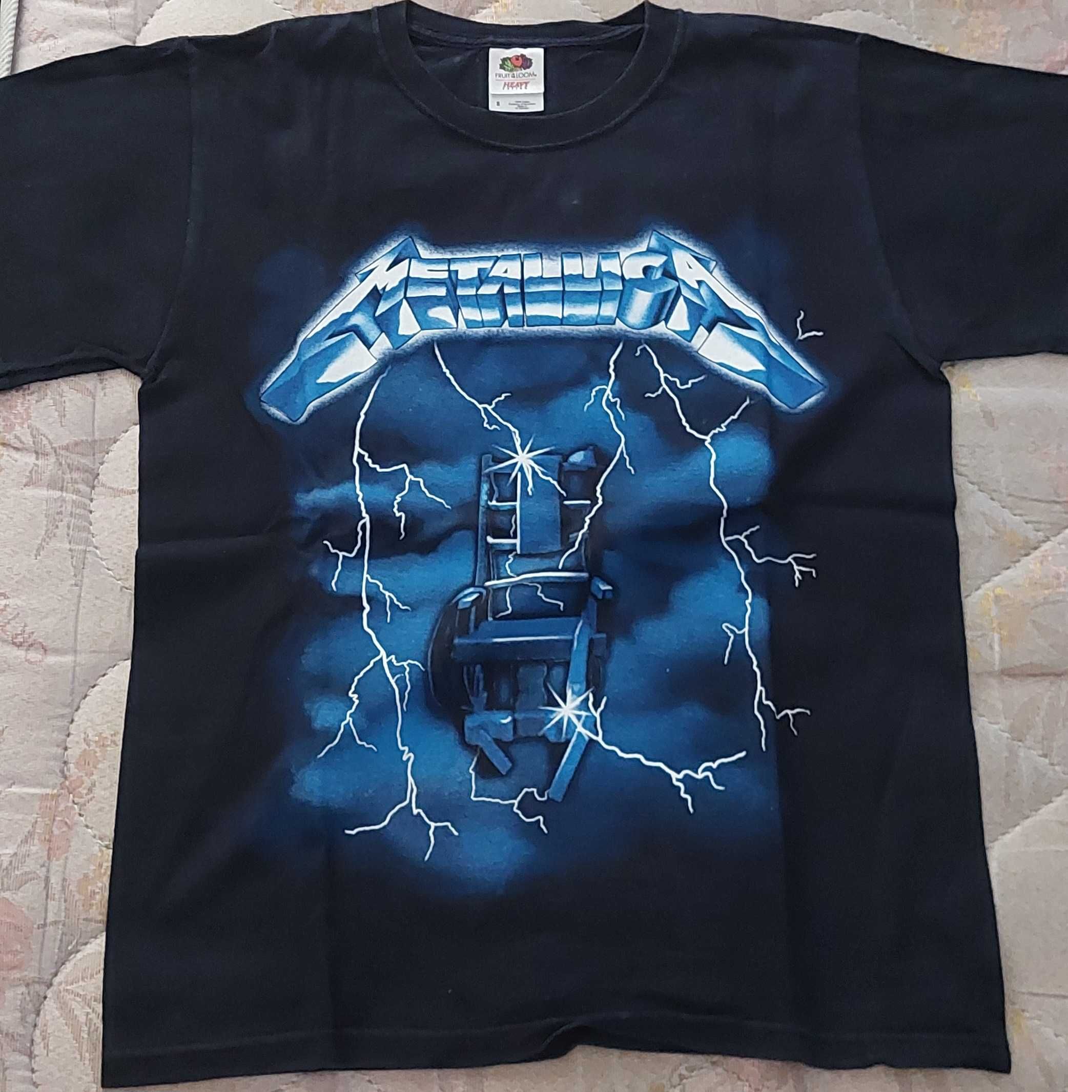 T-SHIRT S  Metallica- Album Ride The Lightning