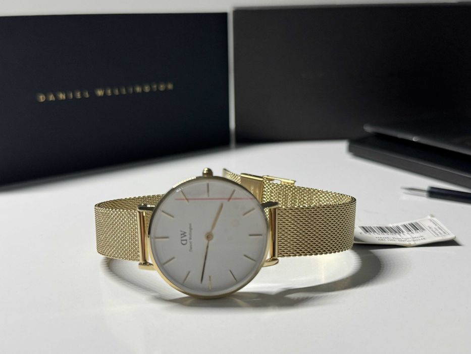 Daniel Wellington Petite DW00100348 — Rose Gold, Mesh 32 мм Розпродаж!