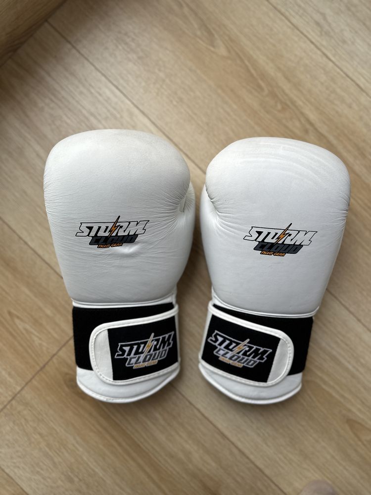 StormCloud Rękawice bokserskie ze skóry naturalnej 14 oz