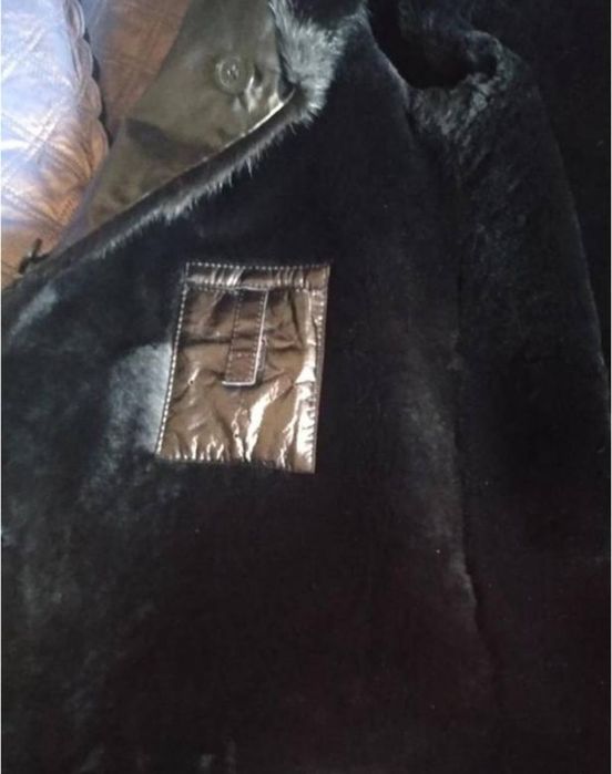 Куртка зимова, шкіряна, нова