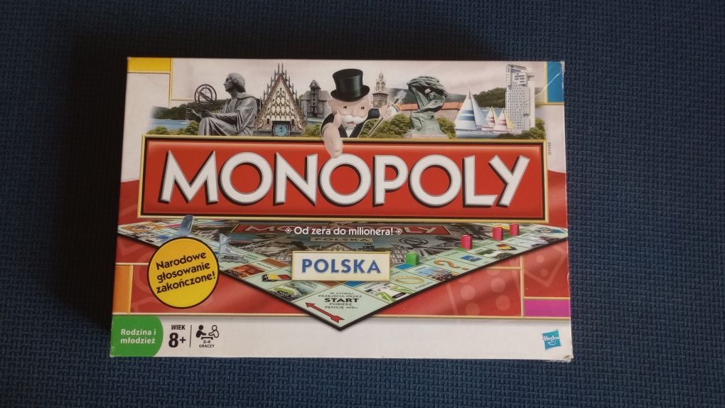 MONOPOLY Polska gra planszowa