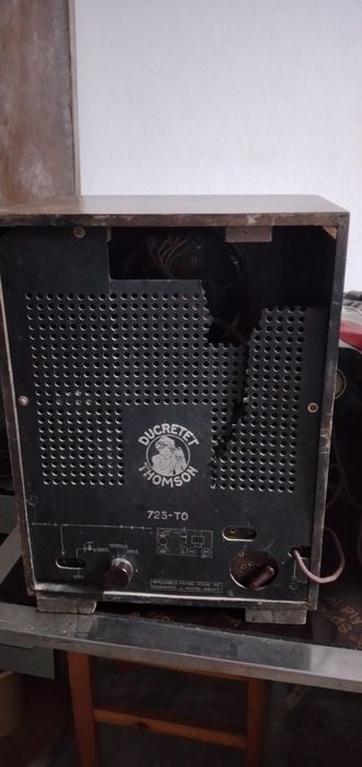 Radio antigo ducretet thomson