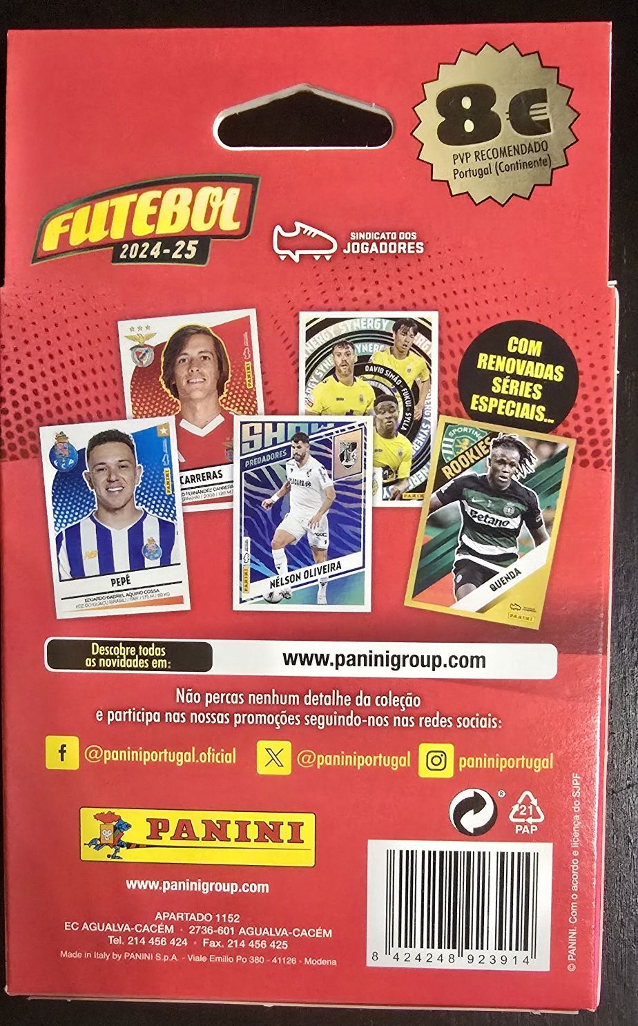 Cromos PANINI - Caixas NOVAS Seladas