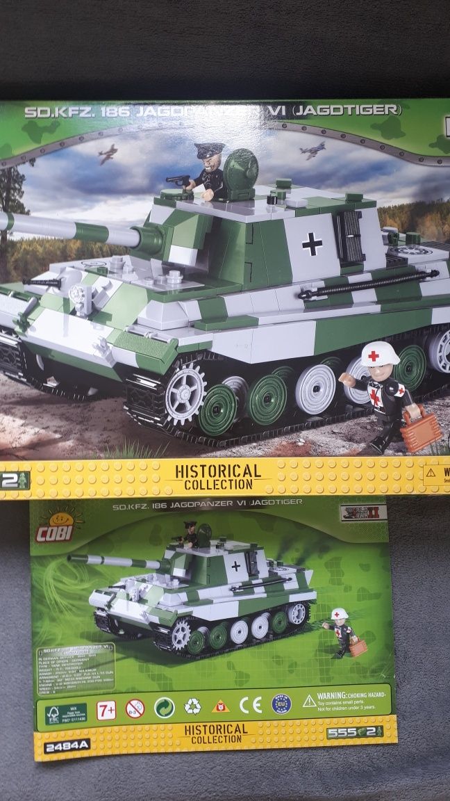 Klocki cobi czołg Jagdpanzer VI cobi162