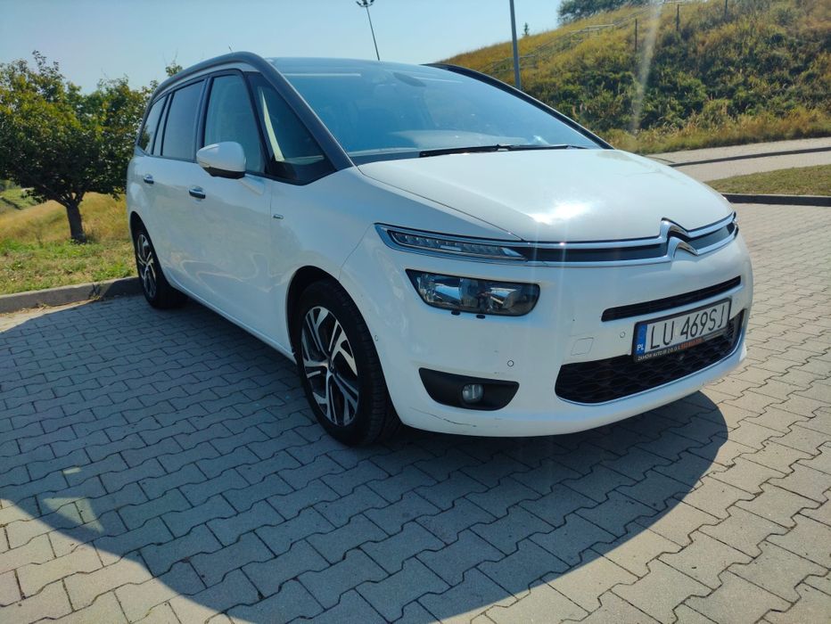 Citroen C4 Grand Picasso 2.0 Blue-HDi, bogato wyposażony-Exclusive