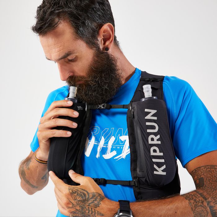 Colete Porta-Flasks de Trail Running Competição