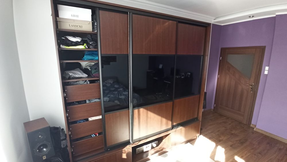 Duża solidna szafa wolnostojąca 240x235x75 z płyt 18 GTV Hafale