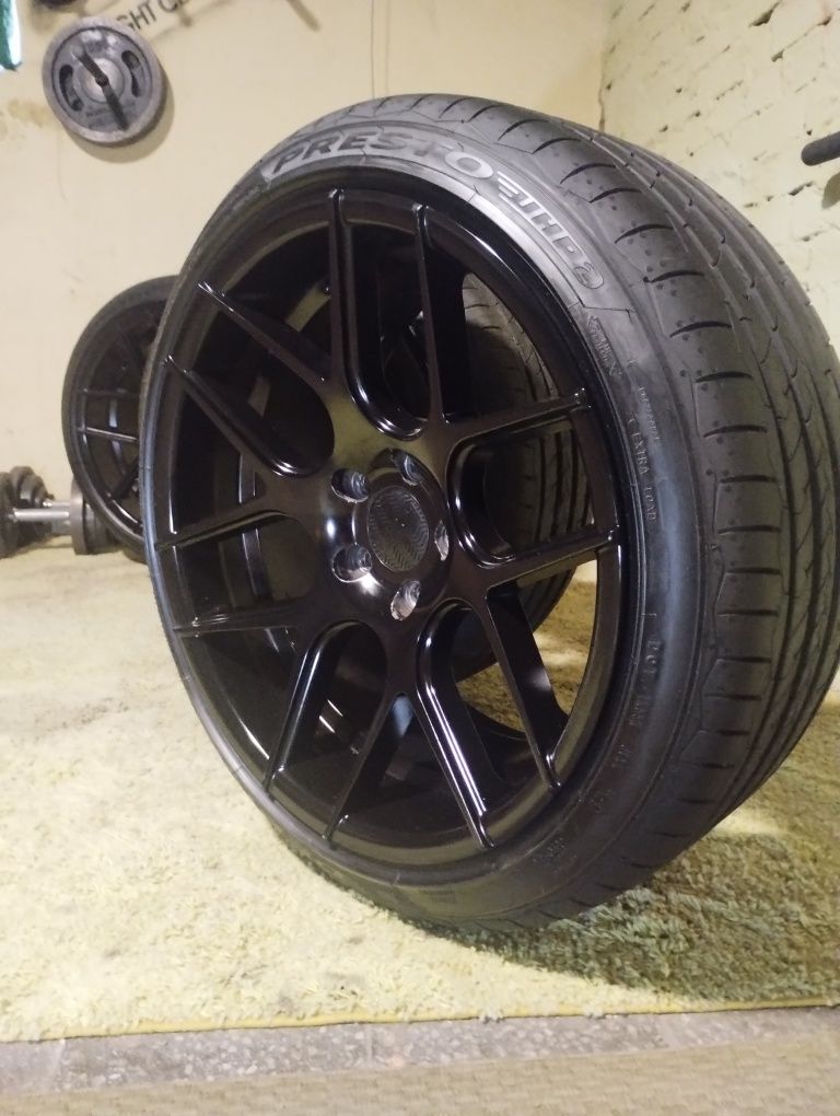 5x112 18" HAXER SSA03 nowe opony 225/40/18