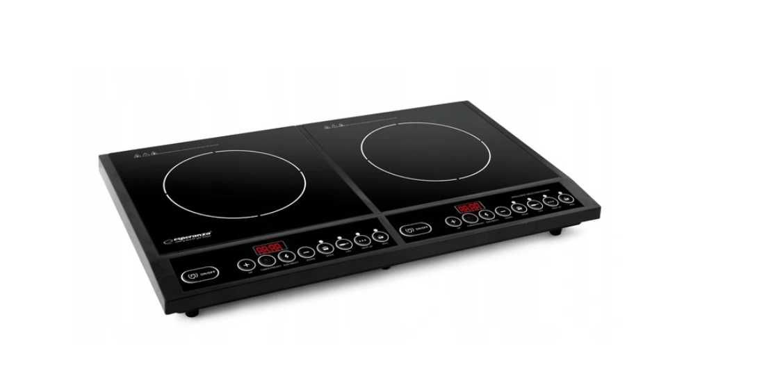 Nowa Kuchenka Indukcyjna 2 Palniki 3500W Esperanza | HIT PROMOCJA